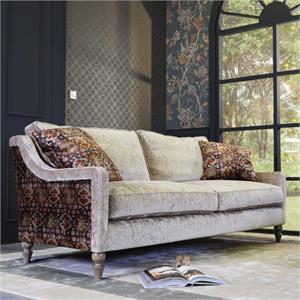 Bardot Grand Sofa Dual Fabric
